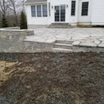 Flagstone patio