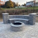 Fire pit seating area