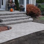 Manufactured stone steps