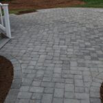 Manufactured stone patio