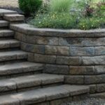 Manufactured stone steps