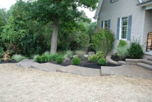 Manufactured stone walkway