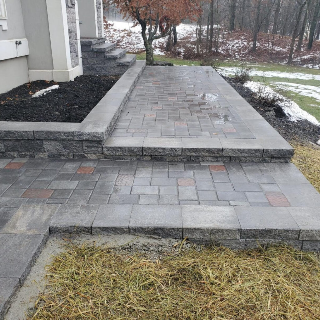 Stone patio contractors