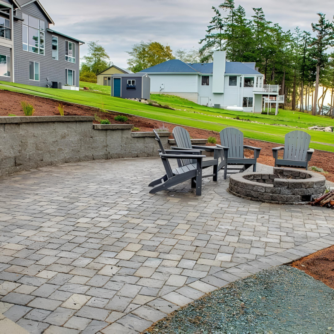 Paver Patio Layout
